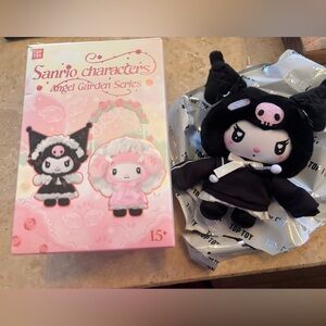 NEW Sanrio Angel Garden Series Black and Pink Plush